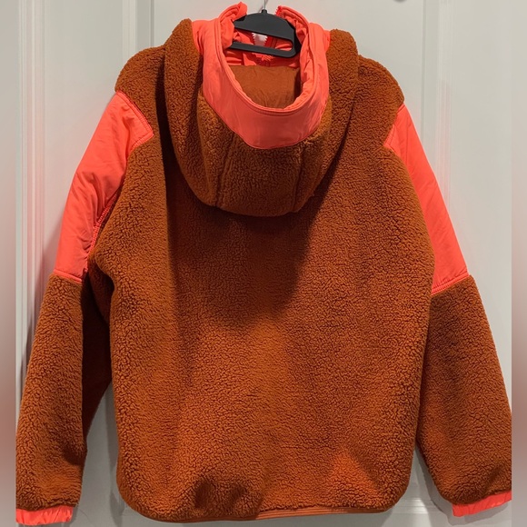 Free People FP Movement Lead the Pack Fleece Pullover Jacket Boho half zip coat - Picture 8 of 8